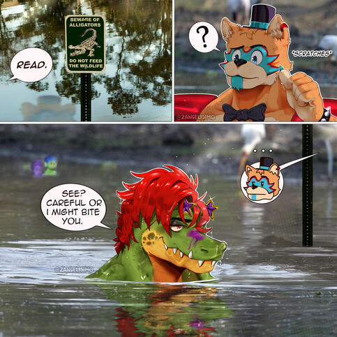 Full color comic page